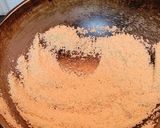 A picture of step 3 of Pineapple kesari.