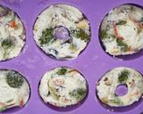 एग व्हाईट एग्झाॅटिक व्हेजी डोनट्स (egg white exotic veggie donuts recipe in marathi) रेसिपी स्टेप 4 फोटो 