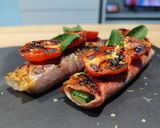 Foto del passaggio 5 della ricetta Zucchine Smash ripiene 🥒🥓🧀
