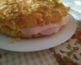 Foto del paso 5 de la receta: Tortilla rellena de pavo y mahonesa