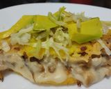 Foto del paso 6 de la receta: Quesadilla🌮de pollo🍗a mi manera🥯🧀🥑