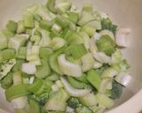 A picture of step 1 of Creamy Vegetable Soup (No Cream).