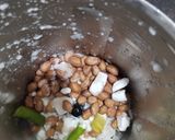 A picture of step 3 of Sabudana dosa.