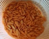 عکس مرحله 1 از دستور تخمه خربزه بوداده نمکی