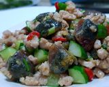 絞肉炒皮蛋的食譜步驟4照片