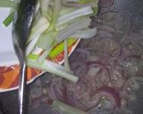 A picture of step 3 of Green Onions Potato Tomato Sabji.