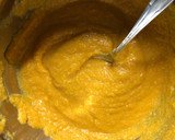 Foto del paso 3 de la receta: Tarta telaraña de calabaza y chocolate fit