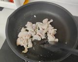 รูปขั้นตอนการทำที่ 2 ของ พาสต้าเพสโต้ไก่