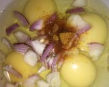 A picture of step 4 of Garnished Awara (Tofu).