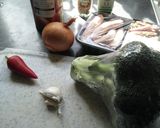 A picture of step 1 of Broccoli Sausage Whole-Wheat Pasta.