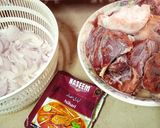 A picture of step 1 of Beef Nihari.