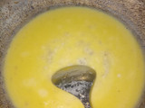 Besan Milk Burfi from ghee residue