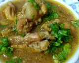 A picture of step 3 of Chicken in coconut gravy.