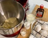 Basque Cheesecake零失敗！氣炸鍋版本的巴斯克乳酪蛋糕🤩（實作影片）的食譜步驟4照片
