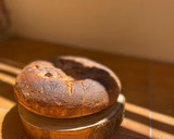Foto del paso 12 de la receta: Hogaza de pan con masa madre... ¡El pan de pueblo de toda la vida!