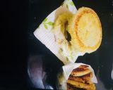 A picture of step 4 of Idli burgers.