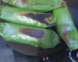 Foto langkah ke 8 dari resep Nasi bakar cumi asin.