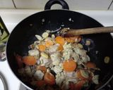 Foto del paso 4 de la receta: Pavo con champiñones y crema