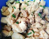 รูปขั้นตอนการทำที่ 5 ของ เมี่ยงไก่ผัดกับผักสด