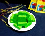 Foto langkah ke 7 dari resep Puding Lumut Pandan Manis.