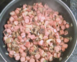 Foto del paso 4 de la receta: Macarrones con champiñones en falsa carbonara