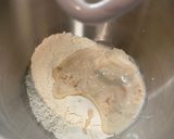 A picture of step 2 of Fluffy puff pastry butter loaf (with butter glaze).