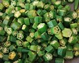 A picture of step 3 of Dry okra curry(bhindi).