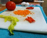Foto del paso 1 de la receta: Fritos de arroz a la Cesar