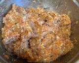 A picture of step 1 of Chicken Bola-Bola (Meatballs).
