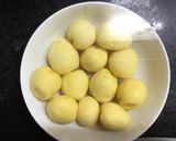 Hình bước làm 1 của món Khoai tây đút lò với thịt xông khói