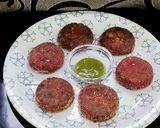 A picture of step 4 of Vegetable Cutlets.