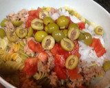 Foto del paso 6 de la receta: Ensalada de pasta con atún