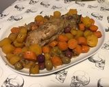 Une image de l'étape 13 de Filet mignon aux carottes bicolores et olives.