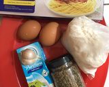 Foto langkah ke 1 dari resep Creamy Spaghetti Carbonara Ala2 (MPASI 8mos+).