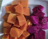 Foto langkah ke 1 dari resep Buah potong toping skm.