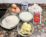 Foto del paso 1 de la receta: Pastel esponjoso de leche condensada y coco
