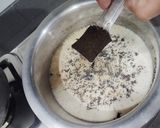 A picture of step 2 of Adrak wali chai.