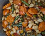 A picture of step 6 of Sweet and Sour Carrots and 3 beans.