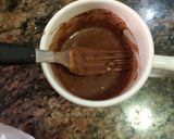 Foto del paso 1 de la receta: Bizcocho de choco 'Sandri':en taza, sin gluten, lácteos ni huevo