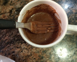 Foto del paso 1 de la receta: Bizcocho de choco 'Sandri':en taza, sin gluten, lácteos ni huevo