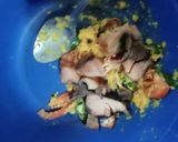 Foto langkah ke 3 dari resep Pepes Ikan Asin Tuna.