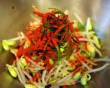 韓式涼拌豆芽的食譜步驟2照片