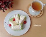 Foto langkah ke 10 dari resep Bolu Labu Siam Kukus.