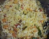 A picture of step 7 of Batata poha.