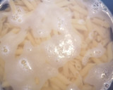 Foto del paso 2 de la receta: Macarrones con almejas y guisantes