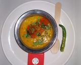 A picture of step 5 of Moong dal tadka.