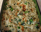 Foto del paso 8 de la receta: Fideos gratinados en salsa de brócoli 🥦 y pollo 🍗
