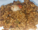 Foto del paso 5 de la receta: Arroz con conejo y vierias