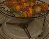 A picture of step 4 of Paneer & mushroom tikka.