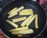 A picture of step 2 of Baby Corn Tikka.